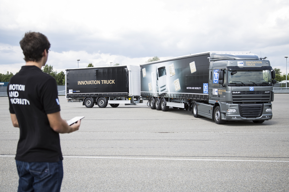 Zf Auf Der Iaa M Glichkeiten Zur Vernetzung Von Einzelsystemen Krafthand Truck